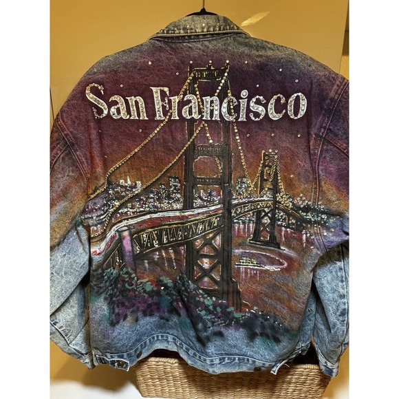 San Francisco Denim Jacket - Multicolor - Picture 4 of 16
